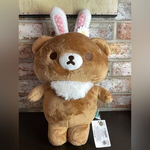 San-X Rilakkuma Chairoikoguma Bunny 16" Plush New with Tag